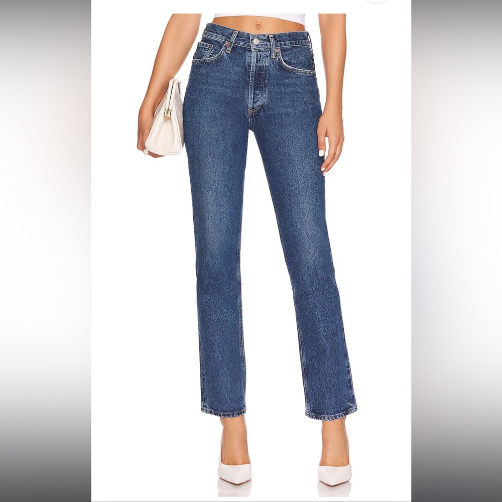 Agolde Lana denim - mid rise straight, sz 27 brand NWT